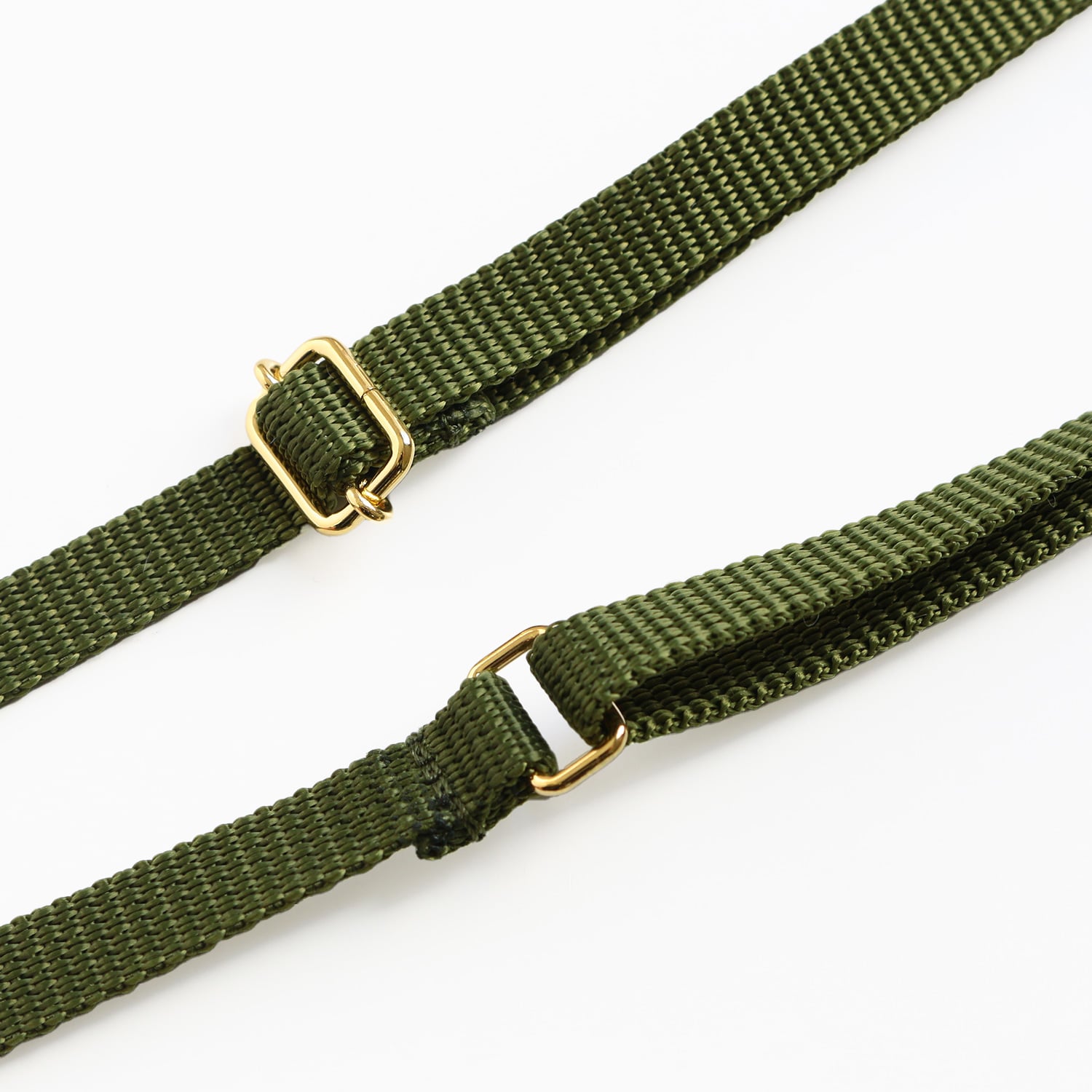 日本紐釦貿易 PPテープショルダーストラップ 金具ゴールド 1本入 ダークグリーン S1140-G-DG （ご注文単位1本）【直送品】