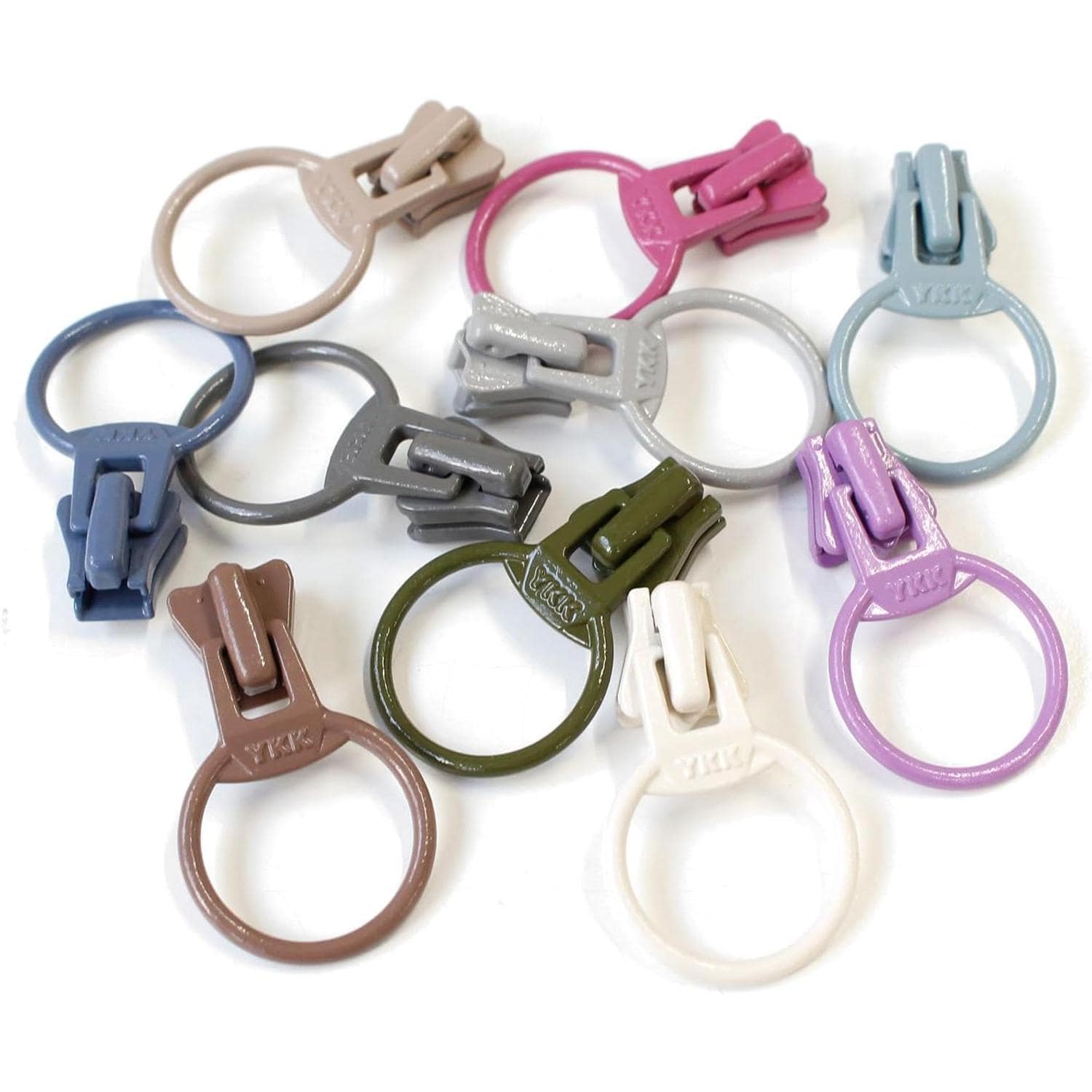 日本紐釦貿易 フリースタイルファスナーチェーン&スライダー ニュアンスカラーセット FS3VS-AMASET-B (ご注文単位1セット)【直送品】