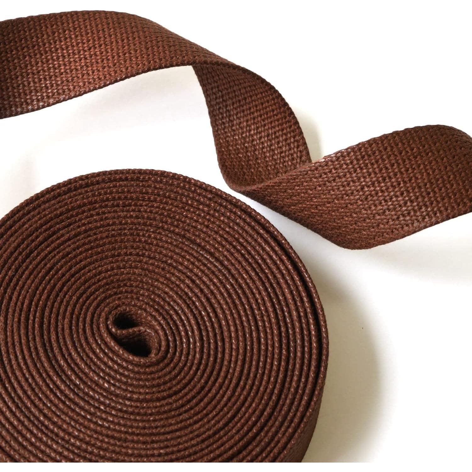 日本紐釦貿易 ワックスコーティングテープ 茶 巾約30mm×5m巻 厚み2mm １巻入 DC7792-6 （ご注文単位1巻）【直送品】