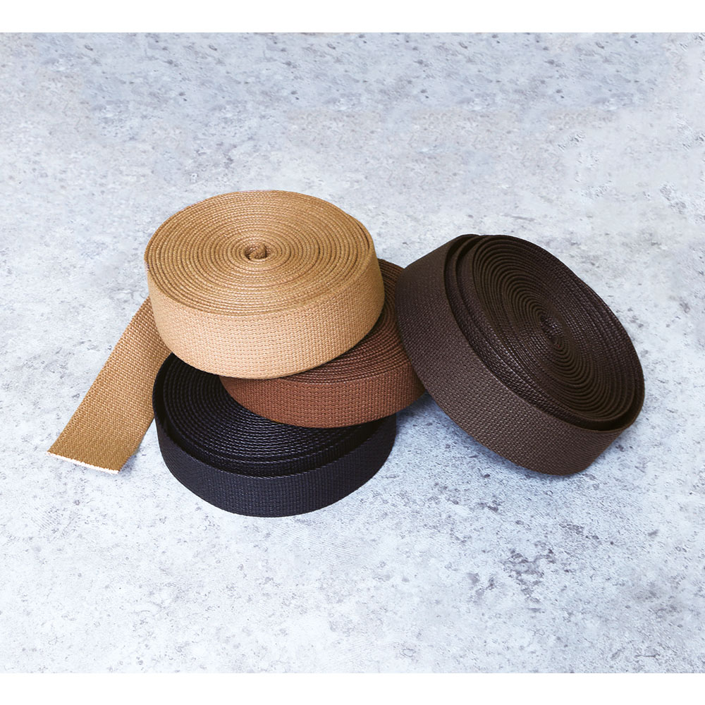 日本紐釦貿易 ワックステープ 38mm巾×5m巻 黒 DC7793-30 （ご注文単位1巻）【直送品】