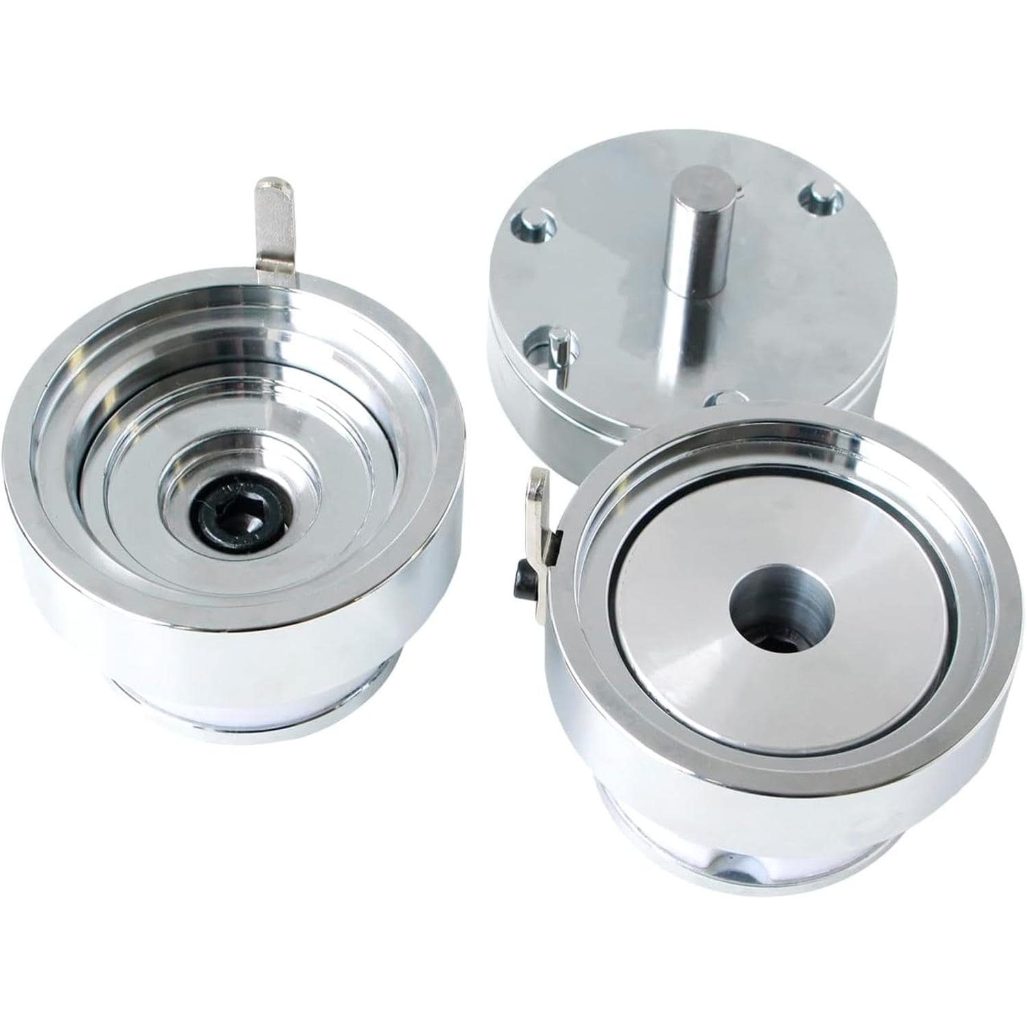 日本紐釦貿易 プロ仕様 缶バッジ作成アタッチメント 丸形 φ44mm 3個1組 AT-44C （ご注文単位1台）【直送品】