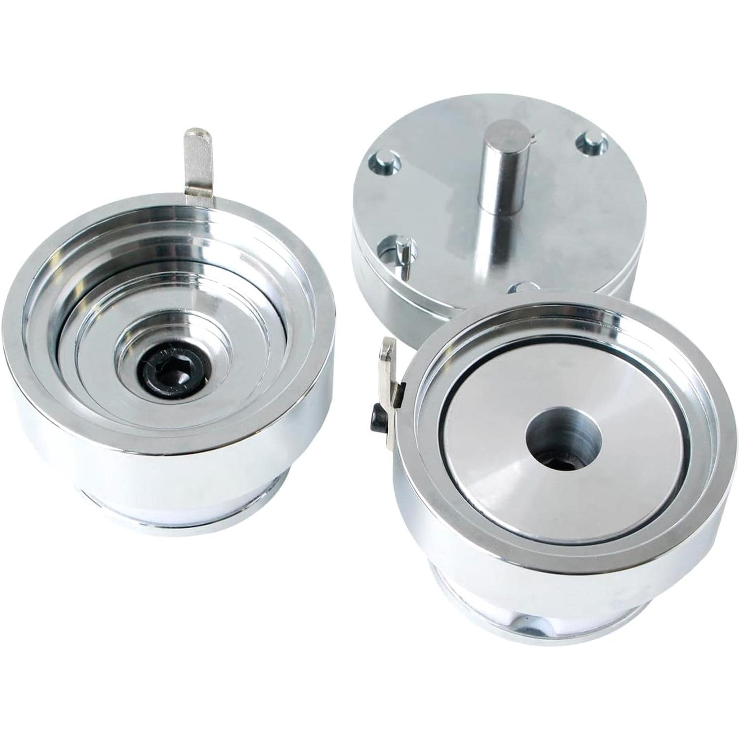 日本紐釦貿易 プロ仕様 缶バッジ作成アタッチメント 丸形 φ56mm 3個1組 AT-56C （ご注文単位1台）【直送品】