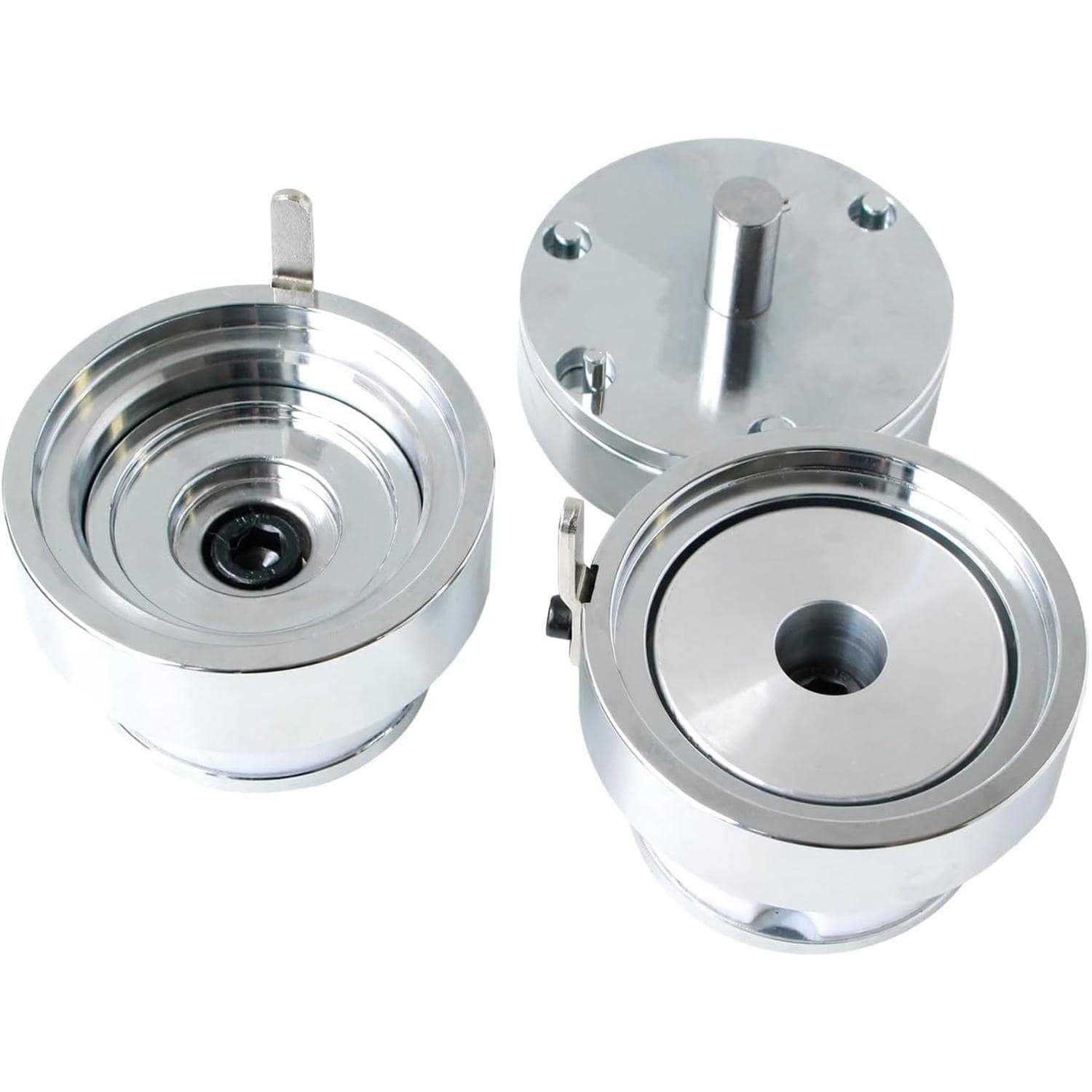 日本紐釦貿易 プロ仕様 缶バッジ作成アタッチメント 丸形 φ65mm 3個1組 AT-65C （ご注文単位1台）【直送品】