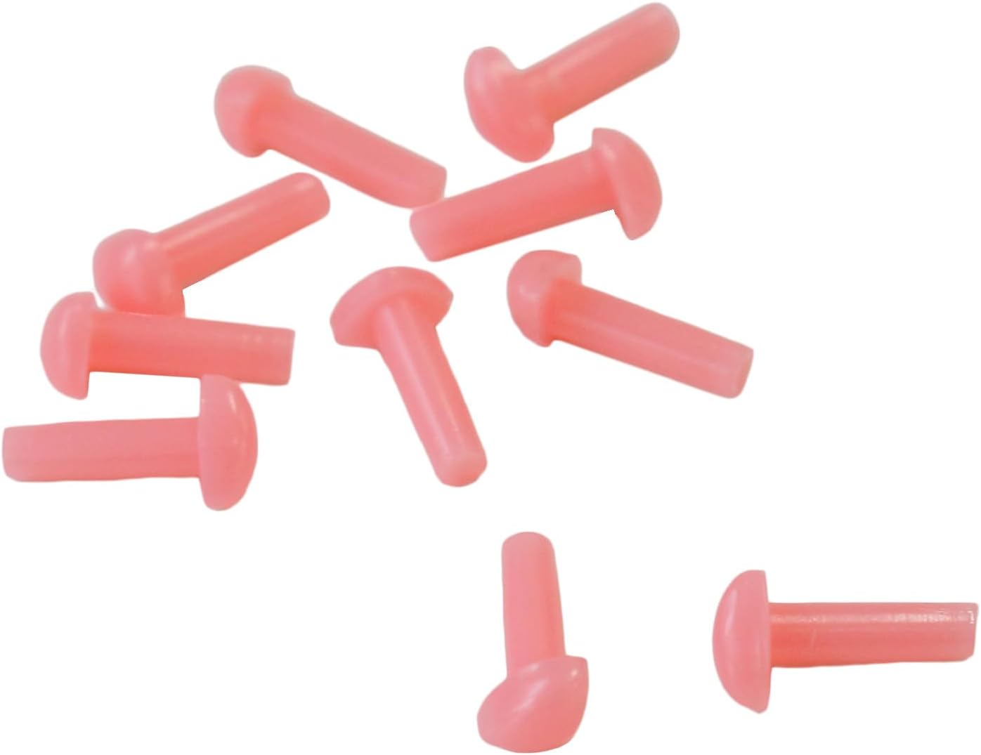 日本紐釦貿易 さし鼻 4.5㎜ ピンク 10個x5袋 MOL-2187-5 (ご注文単位1セット)【直送品】