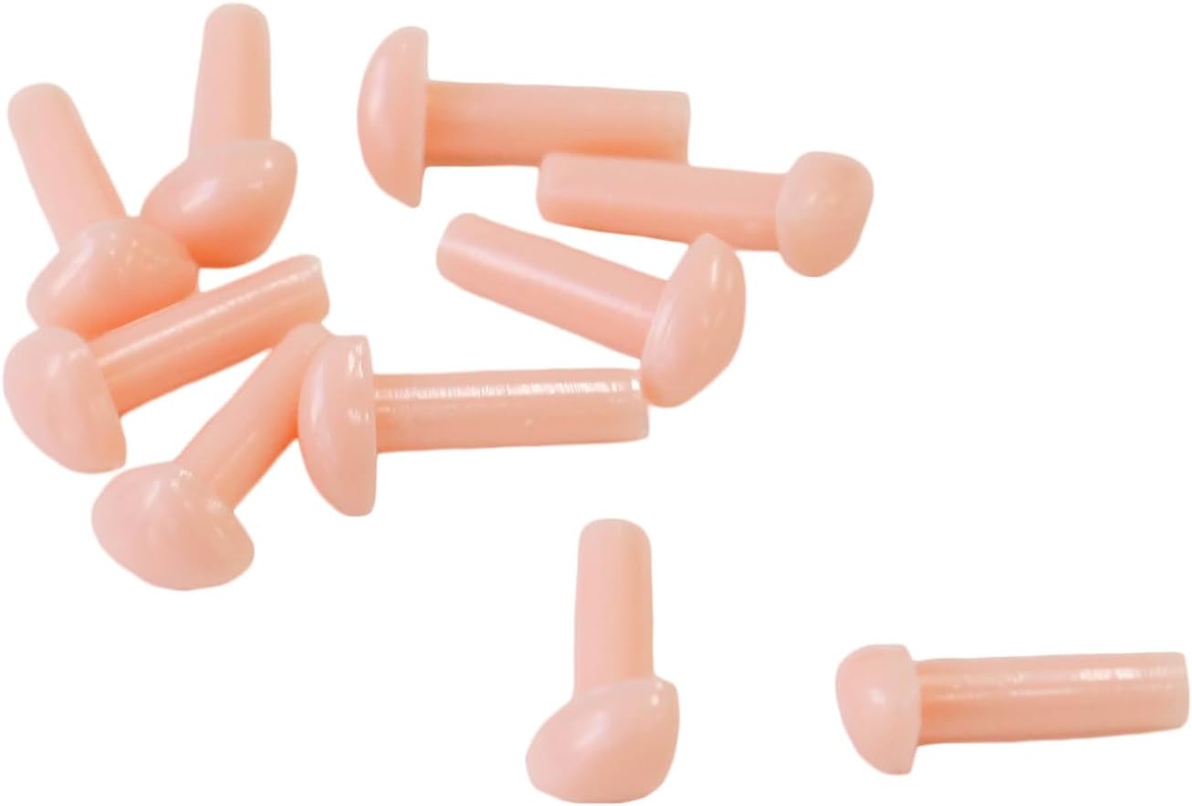 日本紐釦貿易 さし鼻 4.5㎜ LTピンク 10個x5袋 MOL-2188-5 (ご注文単位1セット)【直送品】