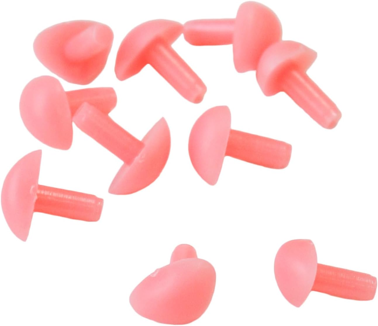 日本紐釦貿易 さし鼻 9㎜ ピンク 10個x5袋 MOL-2191-5 （ご注文単位1セット）【直送品】