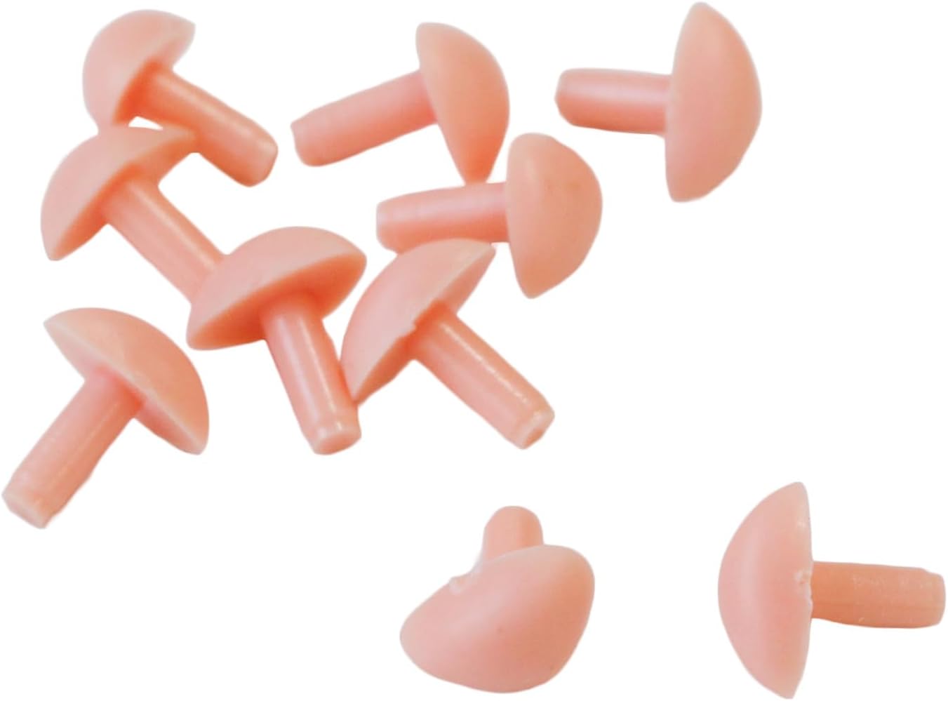 日本紐釦貿易 さし鼻 9㎜ LTピンク 10個x5袋 MOL-2192-5 (ご注文単位1セット)【直送品】