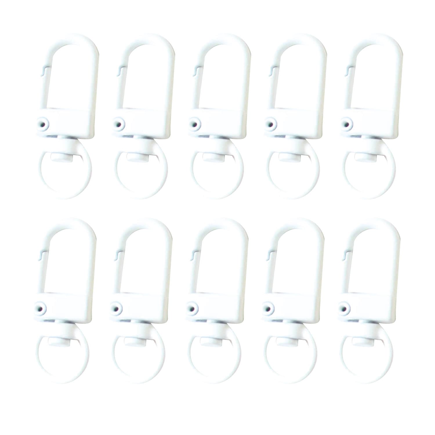 日本紐釦貿易 カラフルナスカン ホワイト 2本入5袋セット MOL-NS1-5 （ご注文単位1束）【直送品】