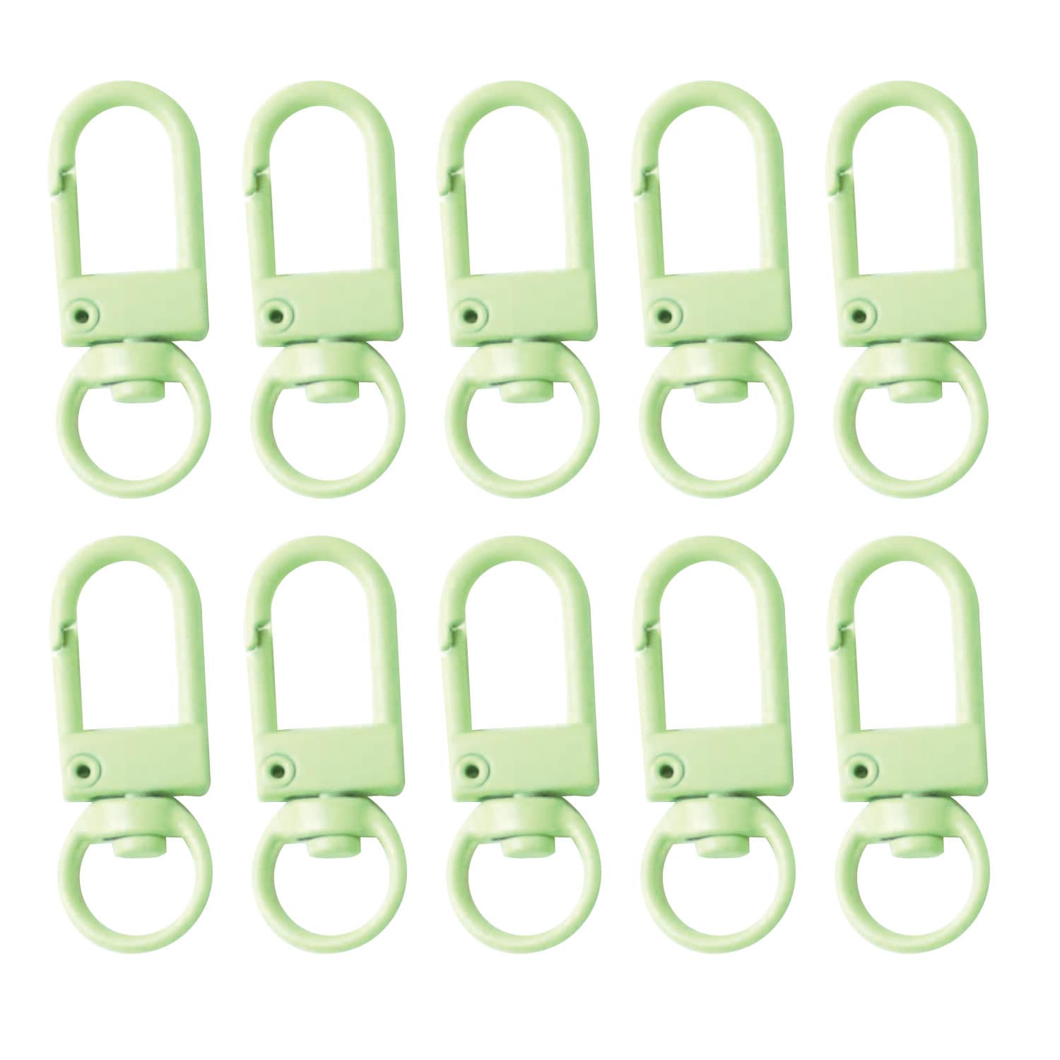 日本紐釦貿易 カラフルナスカン LTグリーン 2本入5袋セット MOL-NS3-5 (ご注文単位1束)【直送品】