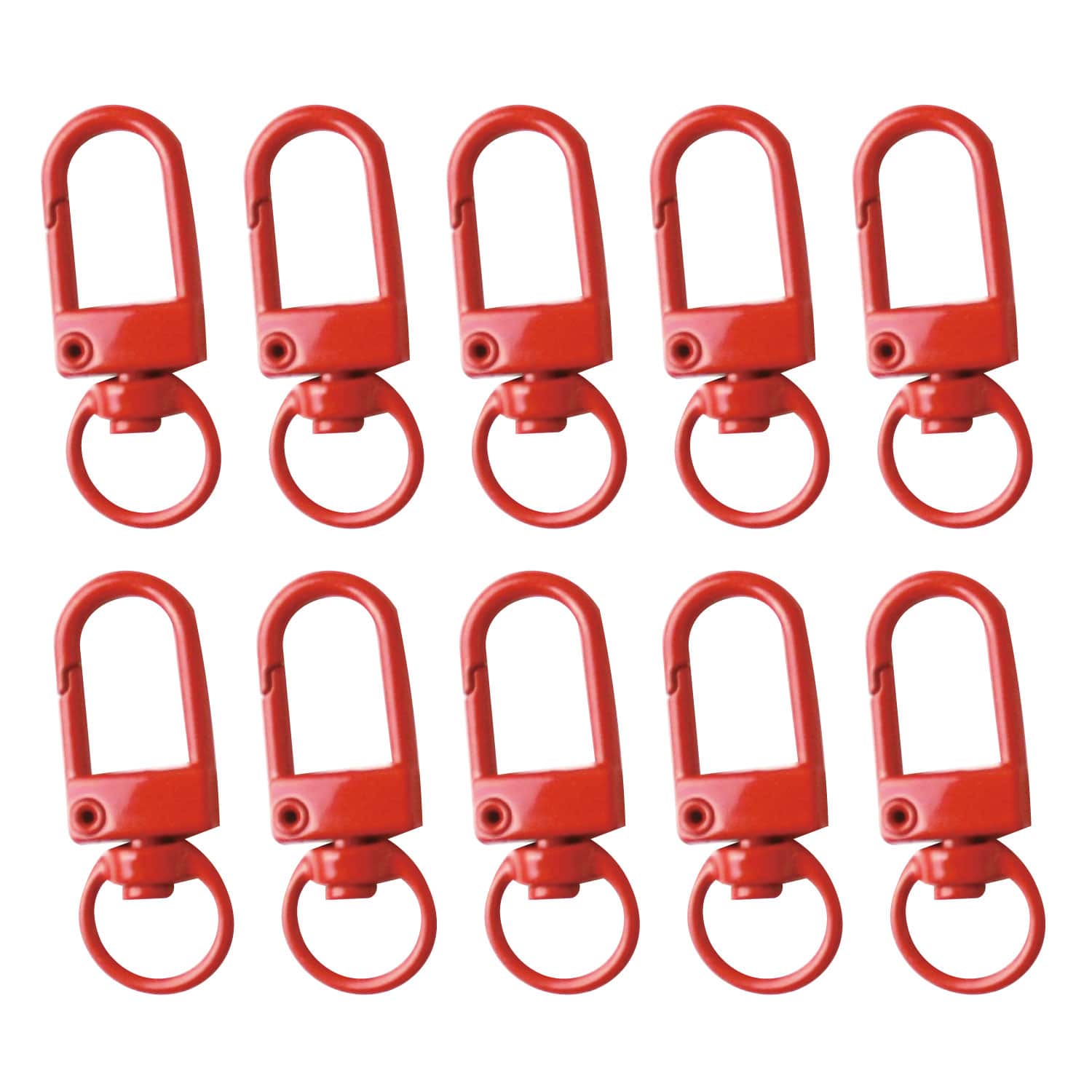 日本紐釦貿易 カラフルナスカン レッド 2本入5袋セット MOL-NS6-5 (ご注文単位1束)【直送品】