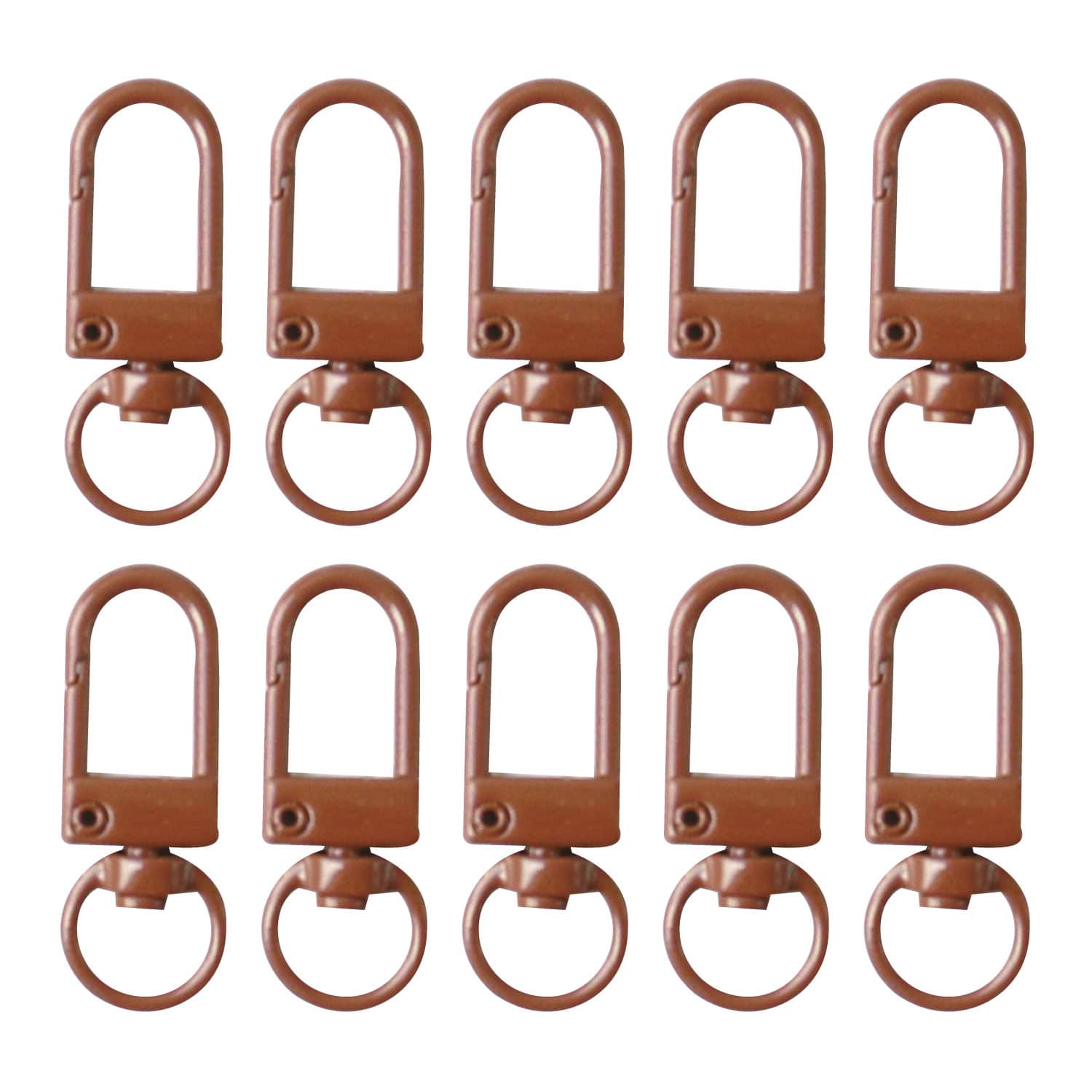 日本紐釦貿易 カラフルナスカン ブラウン 2本入5袋セット MOL-NS9-5 （ご注文単位1束）【直送品】