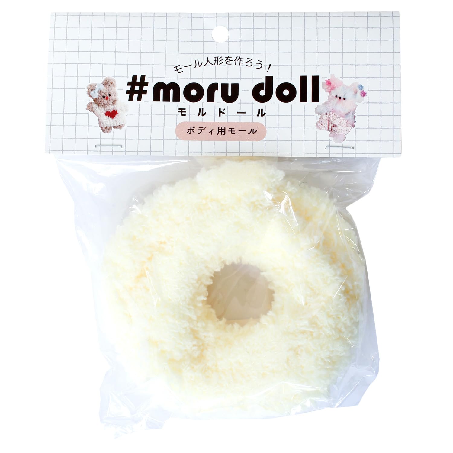 日本紐釦貿易 モルドール ベーシックモール クリーム MOL-A2 (ご注文単位1本)【直送品】