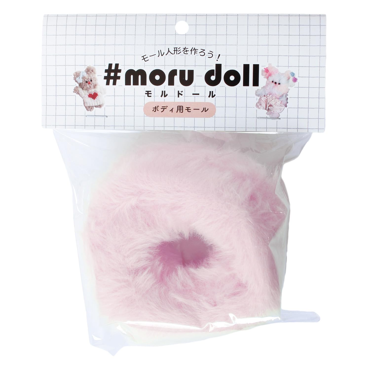 日本紐釦貿易 モルドール ミンクモール ペールピンク MOL-B2 （ご注文単位1本）【直送品】