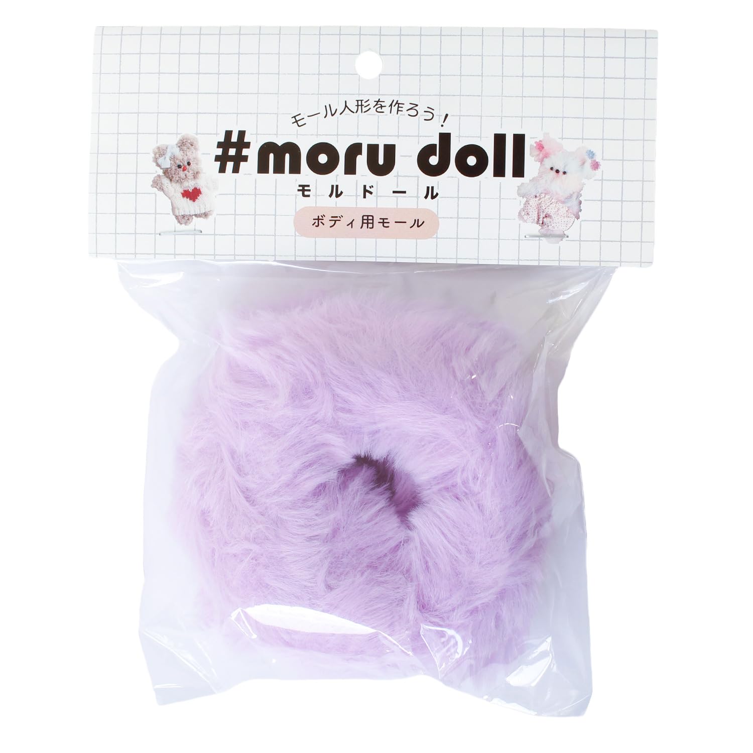 日本紐釦貿易 モルドール ミンクモール パープル MOL-B9 (ご注文単位1本)【直送品】