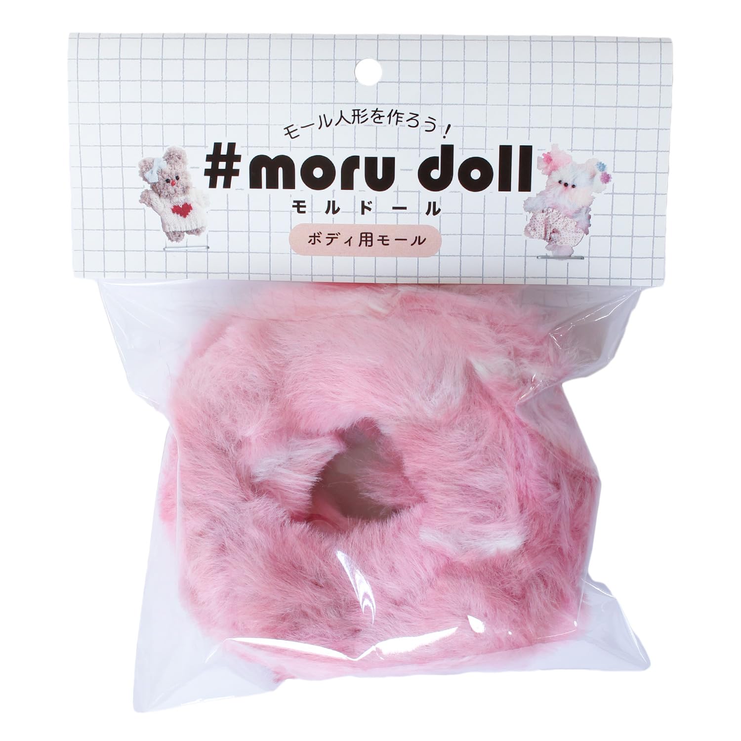 日本紐釦貿易 モルドール ミンクモール マルチピンク MOL-B10 （ご注文単位1本）【直送品】