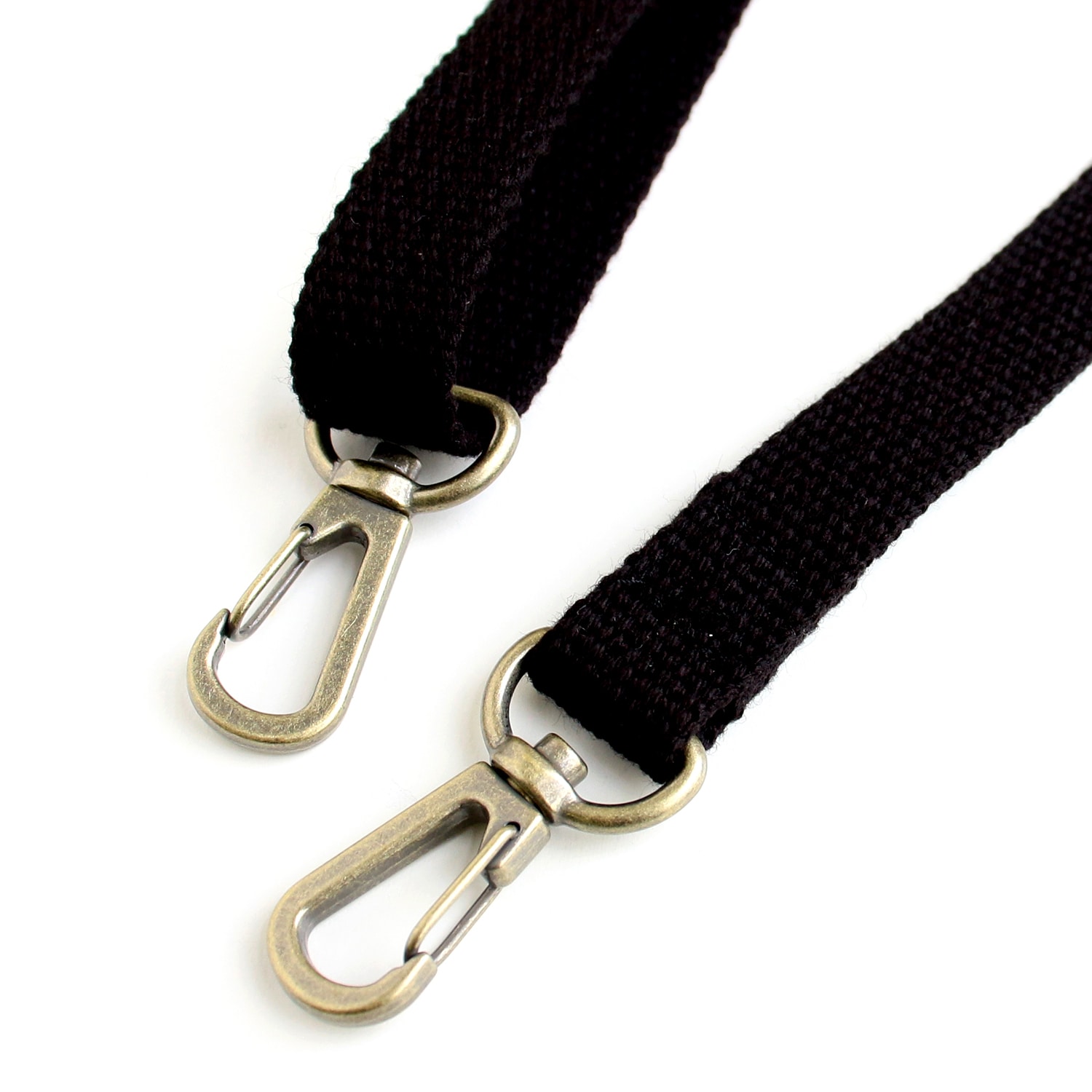 日本紐釦貿易 細巾アクリルショルダーストラップ 黒 DCH9844-4 (ご注文単位1本)【直送品】