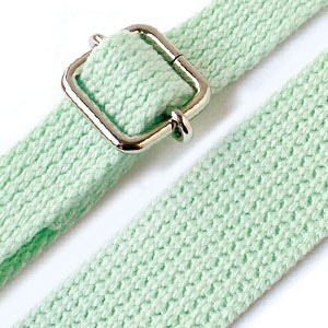 日本紐釦貿易 細巾アクリルショルダーストラップ パステルソーダ DCH9844-17 （ご注文単位1本）【直送品】