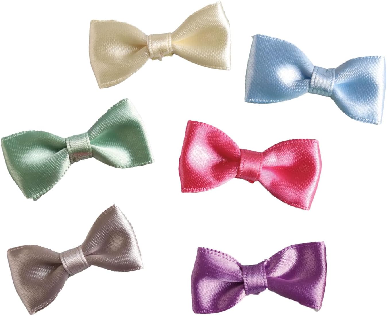 日本紐釦貿易 リボンパーツアソート ベーシックタイ 6個入 MOL-ABT (ご注文単位1束)【直送品】