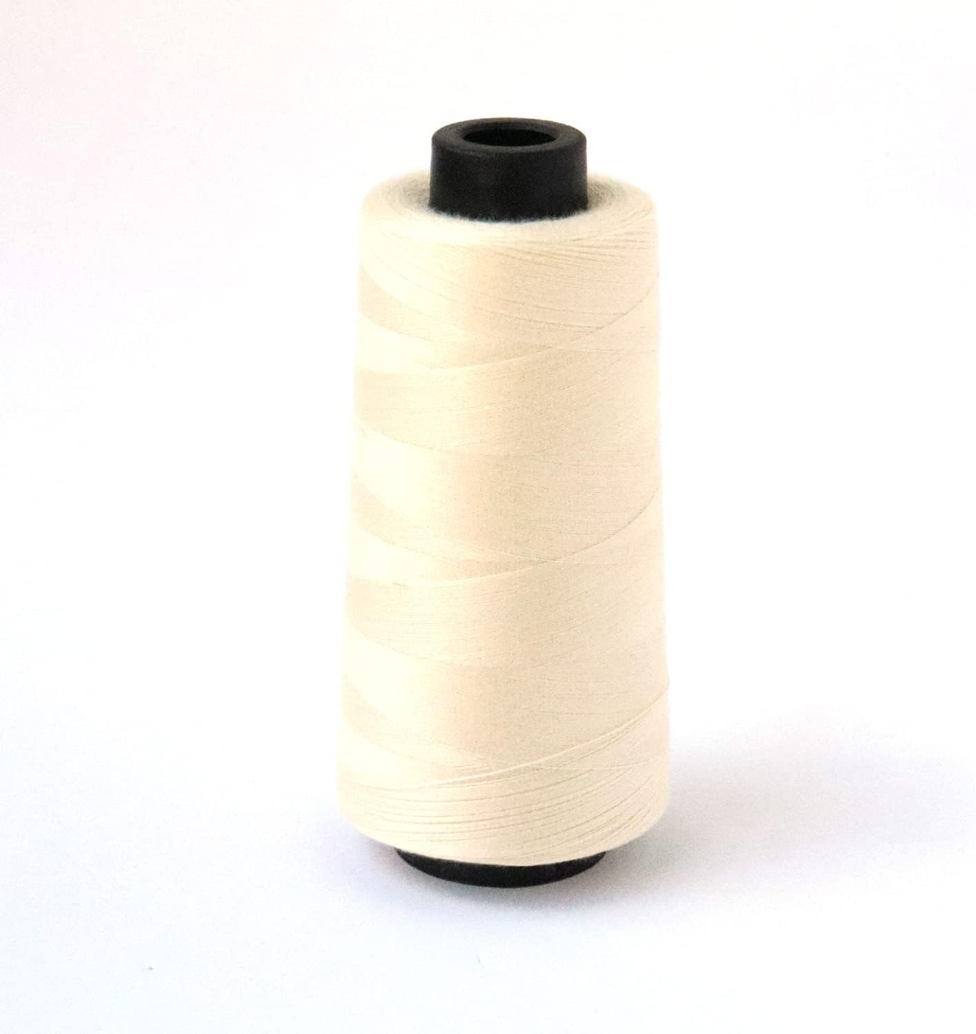日本紐釦貿易 スパンミシン糸 60番 3000m巻 アイボリー SPUN-303 (ご注文単位1本)【直送品】