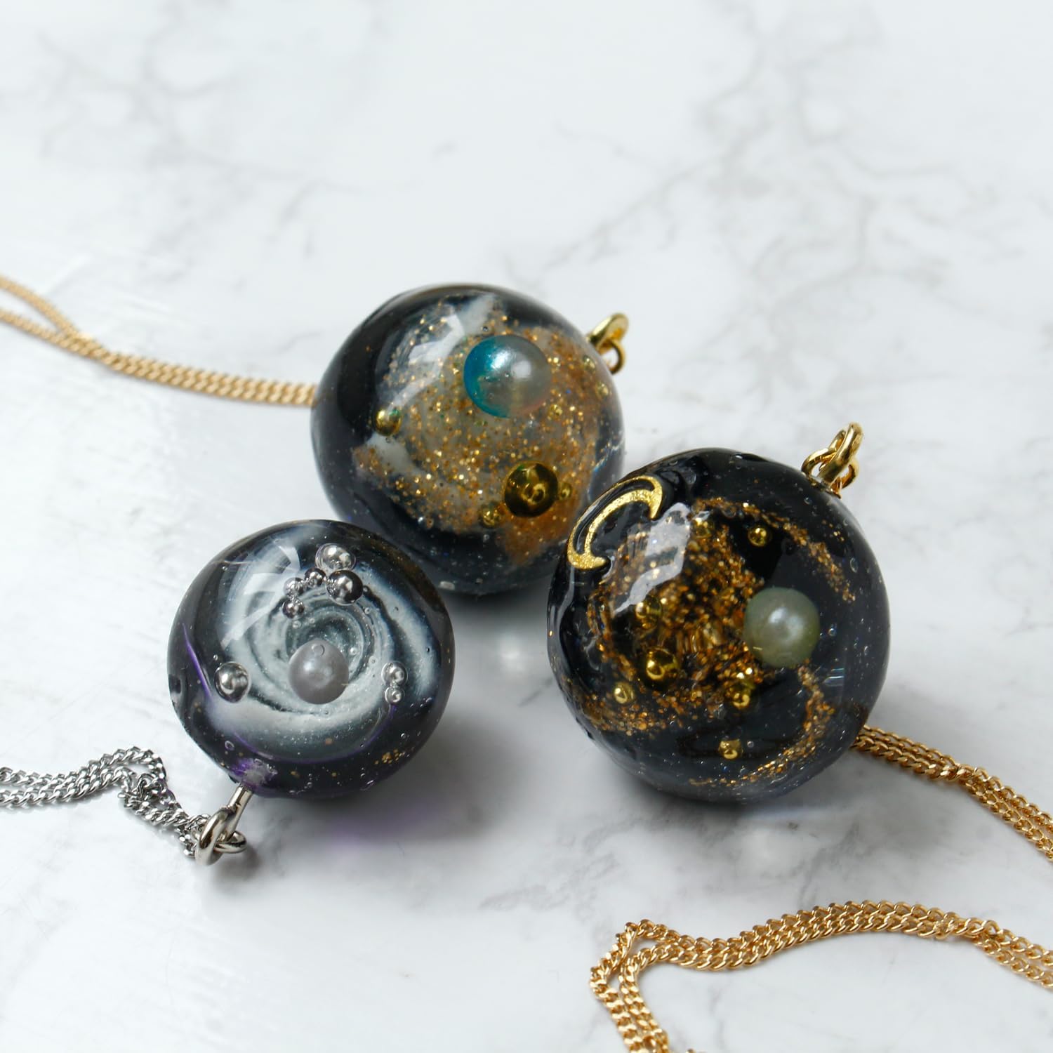 日本紐釦貿易 メタルパーツ ミックス 約2~10mm/40g ゴールド KE-METAL-G (ご注文単位1束)【直送品】