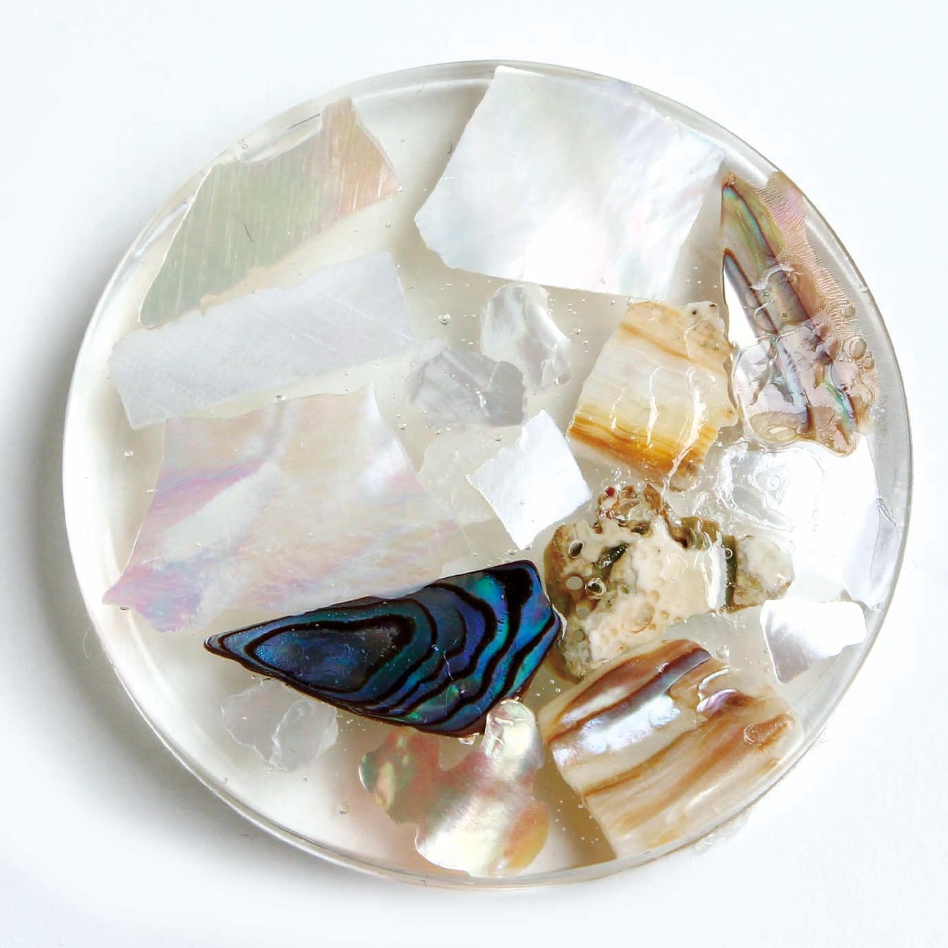 日本紐釦貿易 シェルチップ 2~2.9g/1個 3色セット T10-N (ご注文単位1個)【直送品】