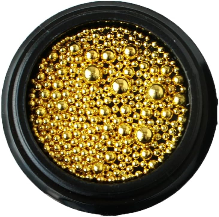 日本紐釦貿易 メタリックビーズミックス 約7g/1個 4色セット T10-O (ご注文単位1個)【直送品】