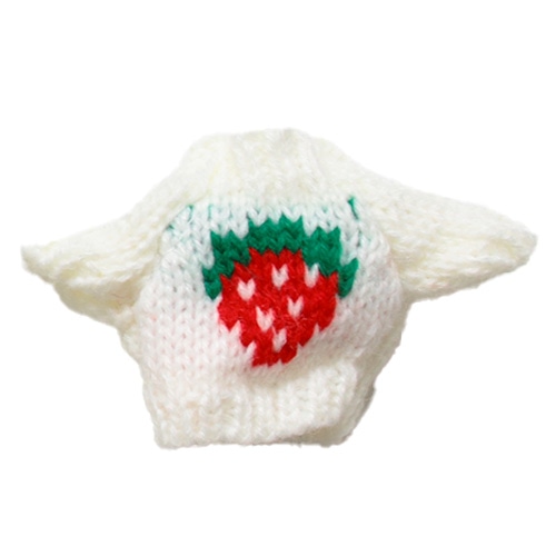 日本紐釦貿易 モルドール用ニット 白いちご MOL-N10 (ご注文単位1束)【直送品】