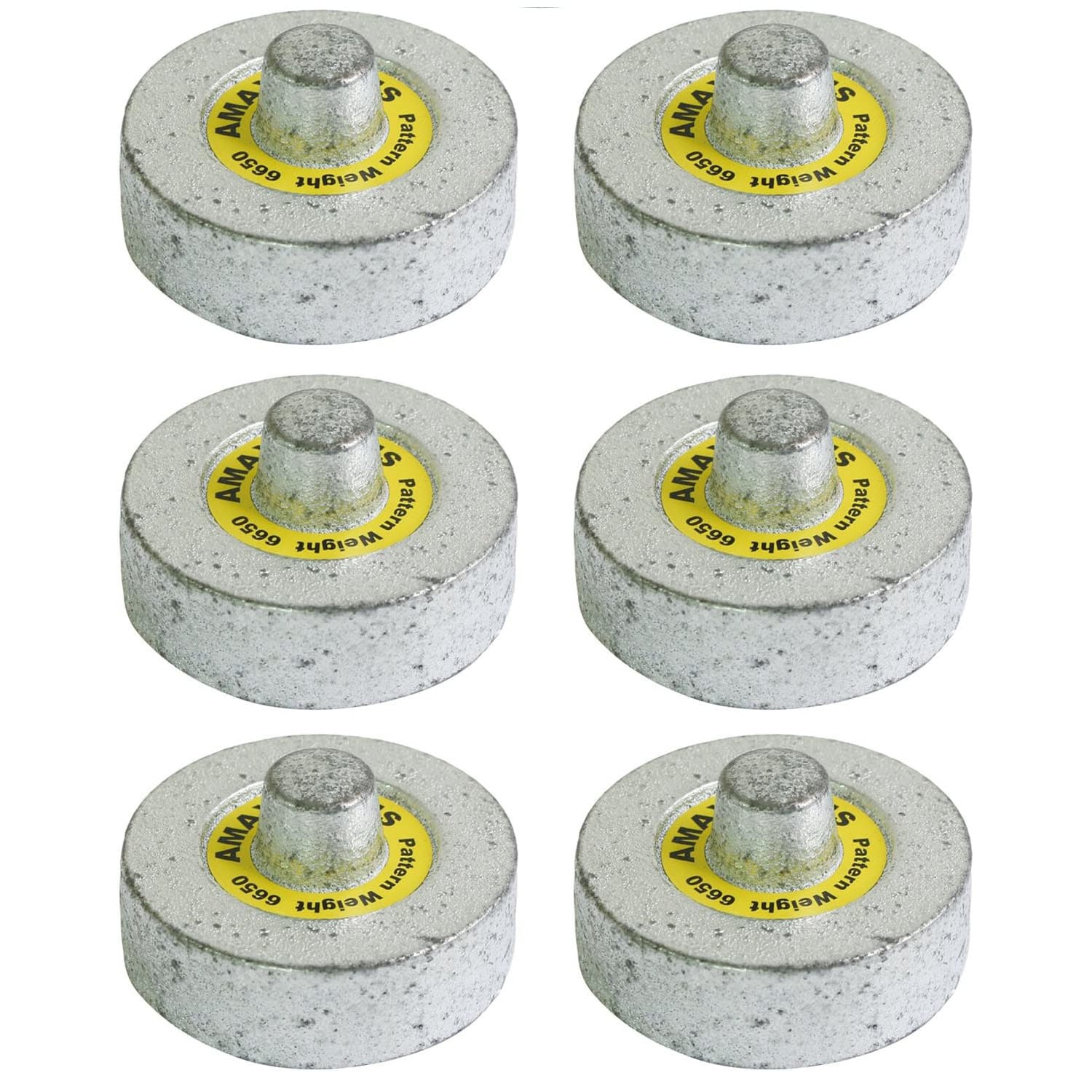 日本紐釦貿易 丸型文鎮 φ60mm 370g 6個 SGM6650-6 (ご注文単位1セット)【直送品】