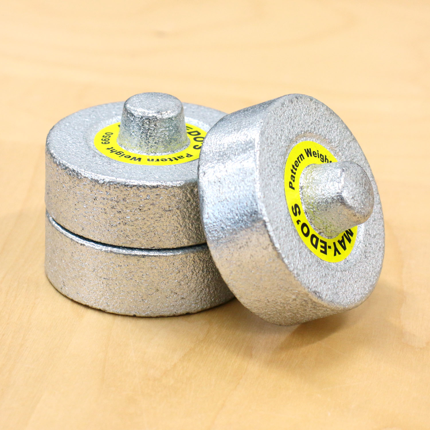 日本紐釦貿易 丸型文鎮 φ60mm 370g 6個 SGM6650-6 (ご注文単位1セット)【直送品】