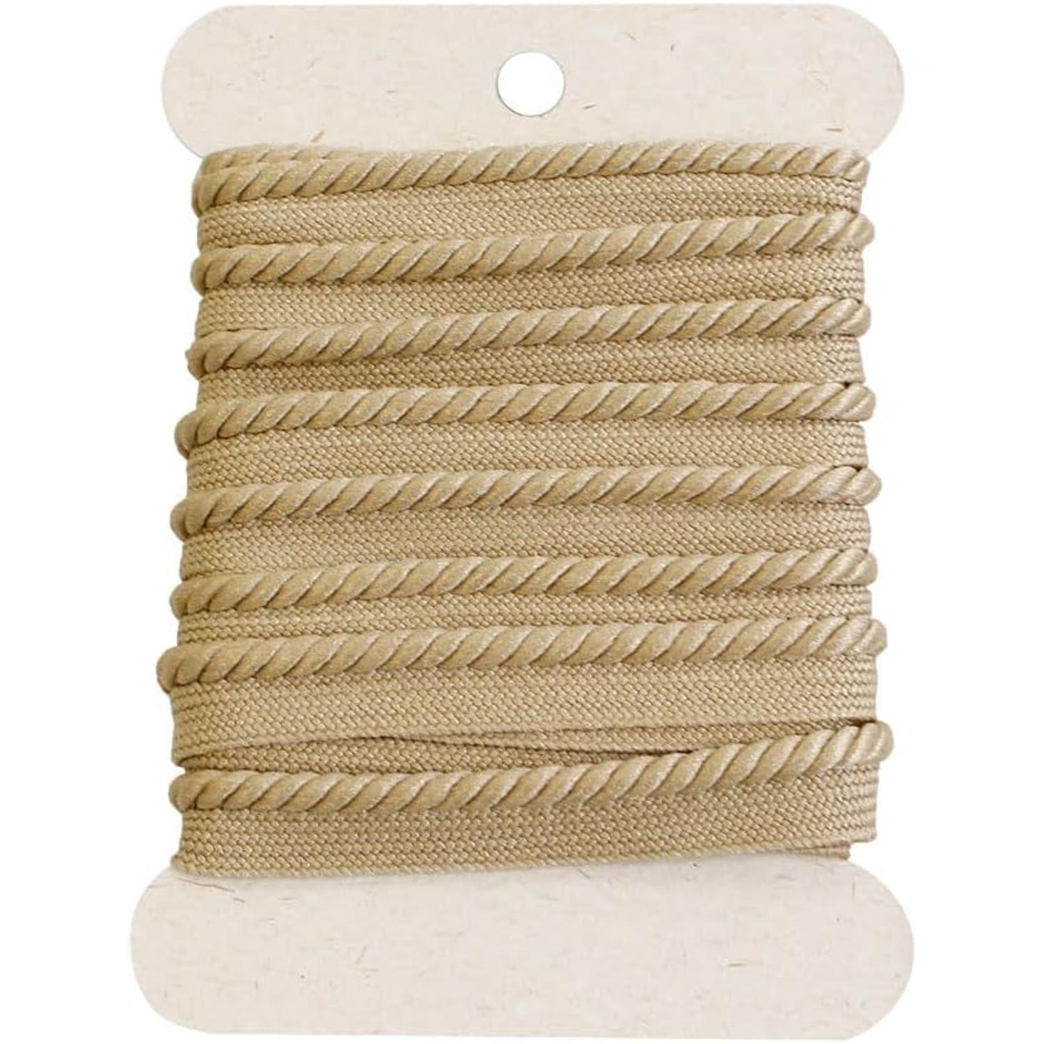 日本紐釦貿易 (Nippon Chuko) ツイストパイピングコード 2.5m巻 4巻セット ベージュ DC0153-10-4P （ご注文単位1束）【直送品】