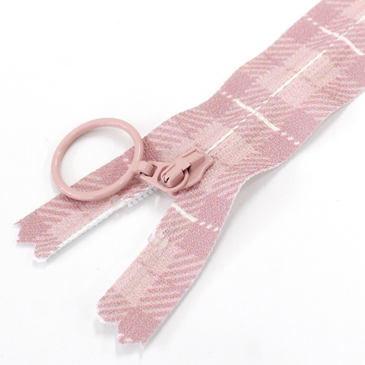 日本紐釦貿易 (Nippon Chuko) チェック柄 プリントファスナー 20cm 5色セット PRF20-ATCH5MIX （ご注文単位1束）【直送品】