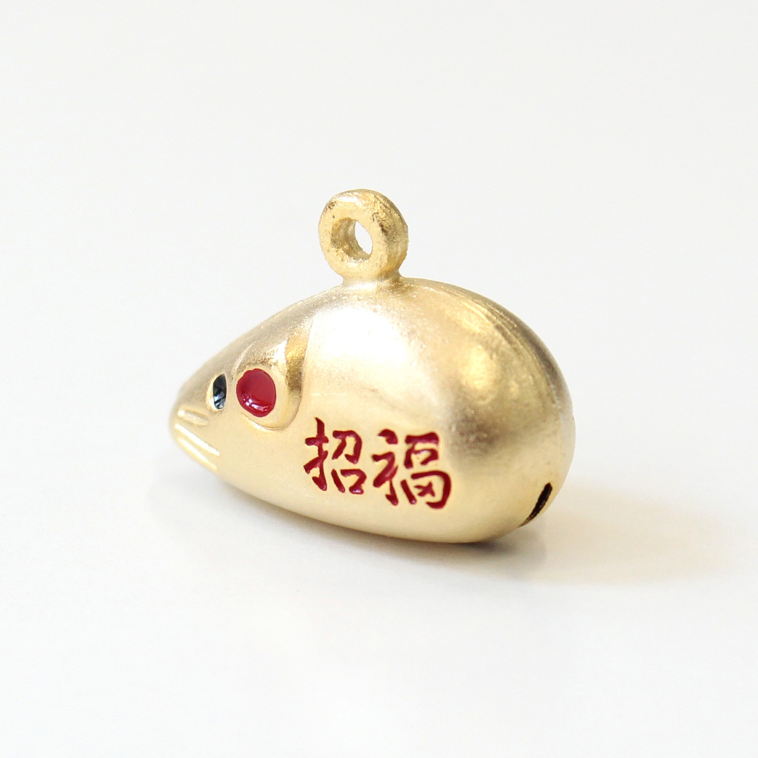 日本紐釦貿易 (Nippon Chuko) 招福干支鈴 子 約W24×H18mm 1個入 CF110 (ご注文単位1束)【直送品】
