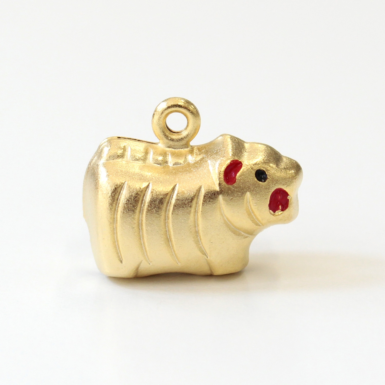 日本紐釦貿易 (Nippon Chuko) 招福干支鈴 寅 約W21×H18mm 1個入 CF112 (ご注文単位1束)【直送品】