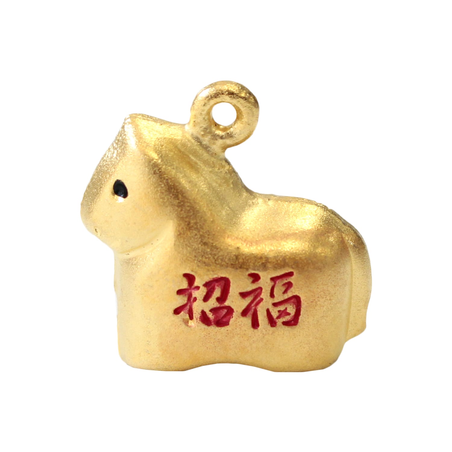 日本紐釦貿易 (Nippon Chuko) 招福干支鈴 午 約W20×H20mm 1個入 CF116 （ご注文単位1束）【直送品】