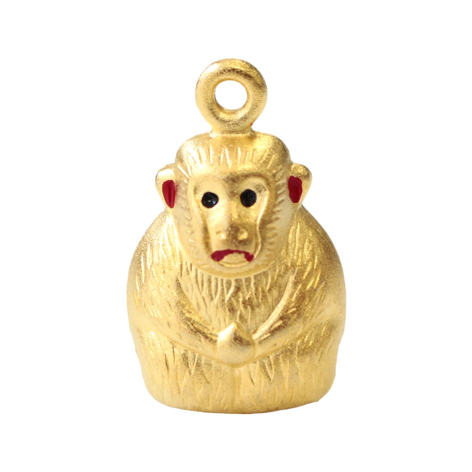 日本紐釦貿易 (Nippon Chuko) 招福干支鈴 申 約W12×H25mm 1個入 CF118 （ご注文単位1束）【直送品】