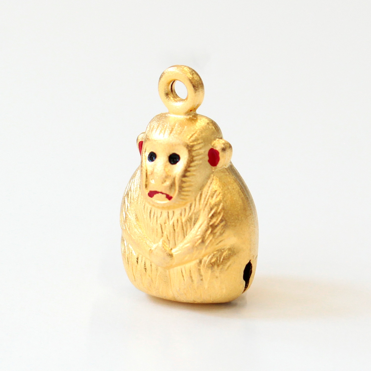 日本紐釦貿易 (Nippon Chuko) 招福干支鈴 申 約W12×H25mm 1個入 CF118 (ご注文単位1束)【直送品】