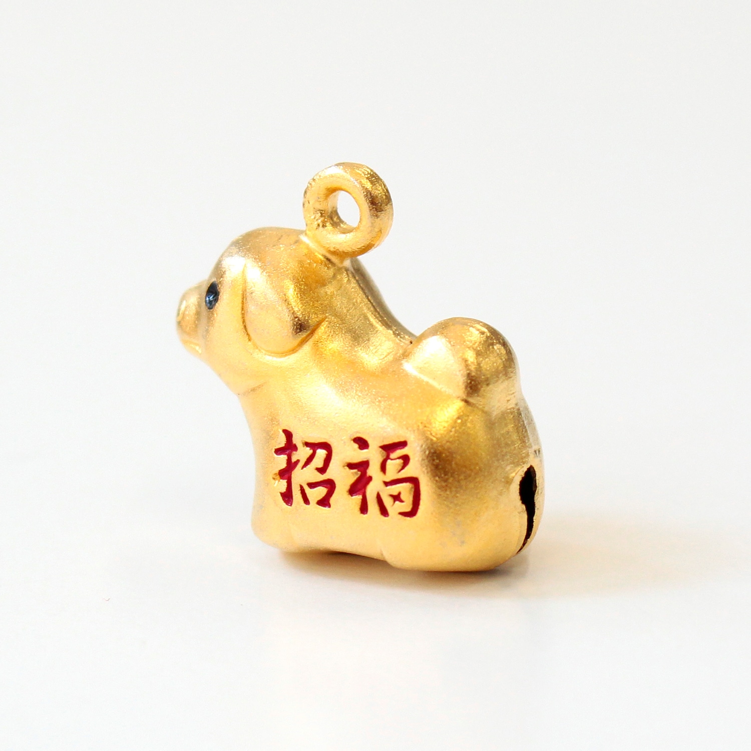 日本紐釦貿易 (Nippon Chuko) 招福干支鈴 戌 約W20×H20mm 1個入 CF120 (ご注文単位1束)【直送品】