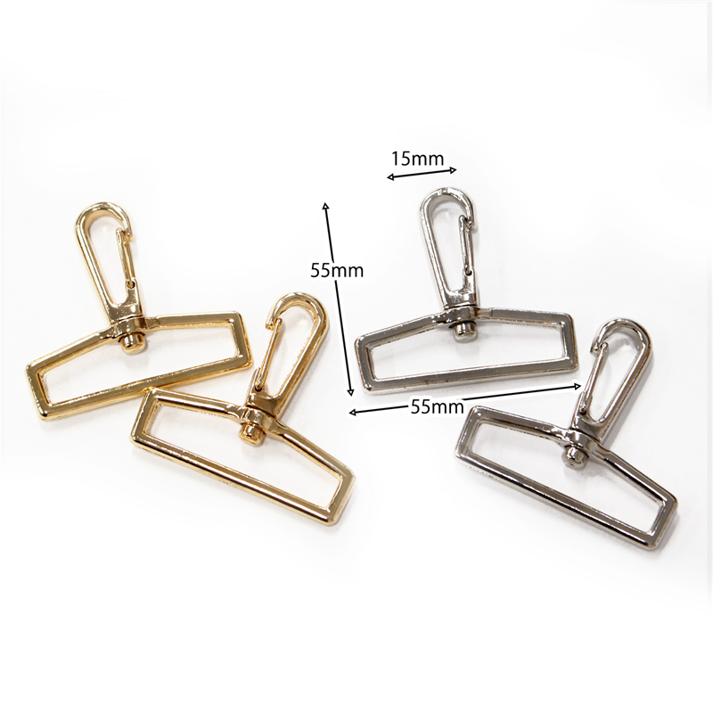 日本紐釦貿易(Nippon Chuko) ナスカン シルバー50mmサイズ 10個入 S27-613-S 1個（ご注文単位1個）【直送品】