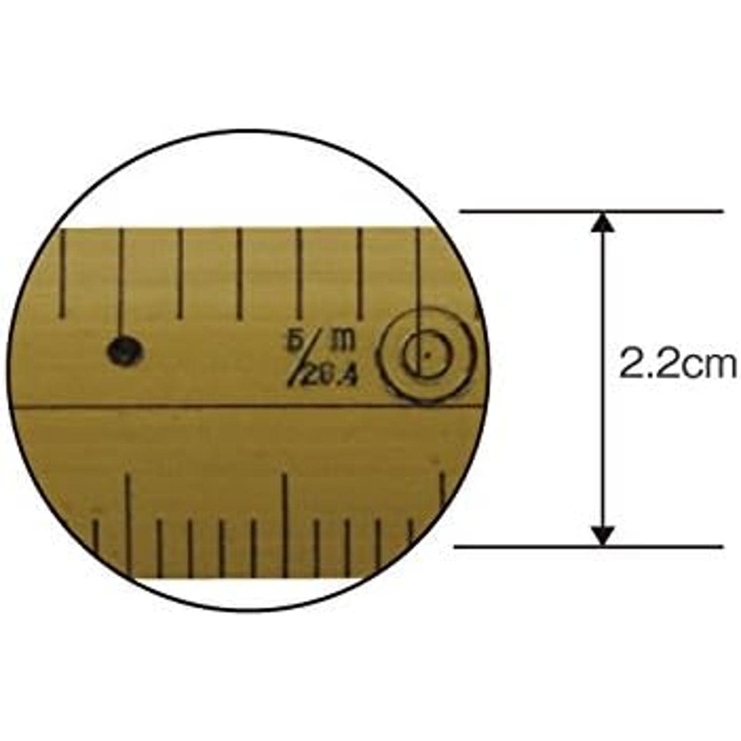 日本紐釦貿易 吉田製作所 竹尺 物差し・定規 竹製 1尺 cm表記付37cm FTAKE38 （ご注文単位1本）【直送品】