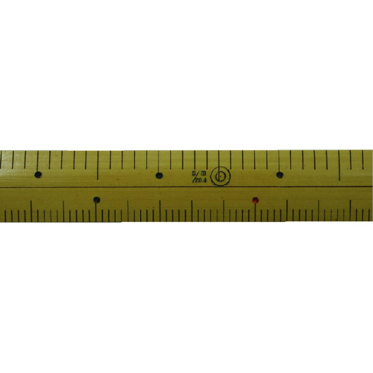 日本紐釦貿易 吉田製作所 竹尺 物差し・定規 竹製 1尺 cm表記付37cm FTAKE38 （ご注文単位1本）【直送品】