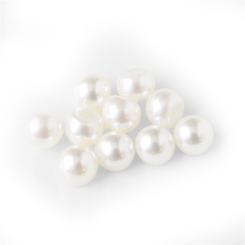 日本紐釦貿易(Nippon Chuko) スリークォーターパール 8mm 20個入 ホワイト A12-601 1袋（ご注文単位1袋）【直送品】