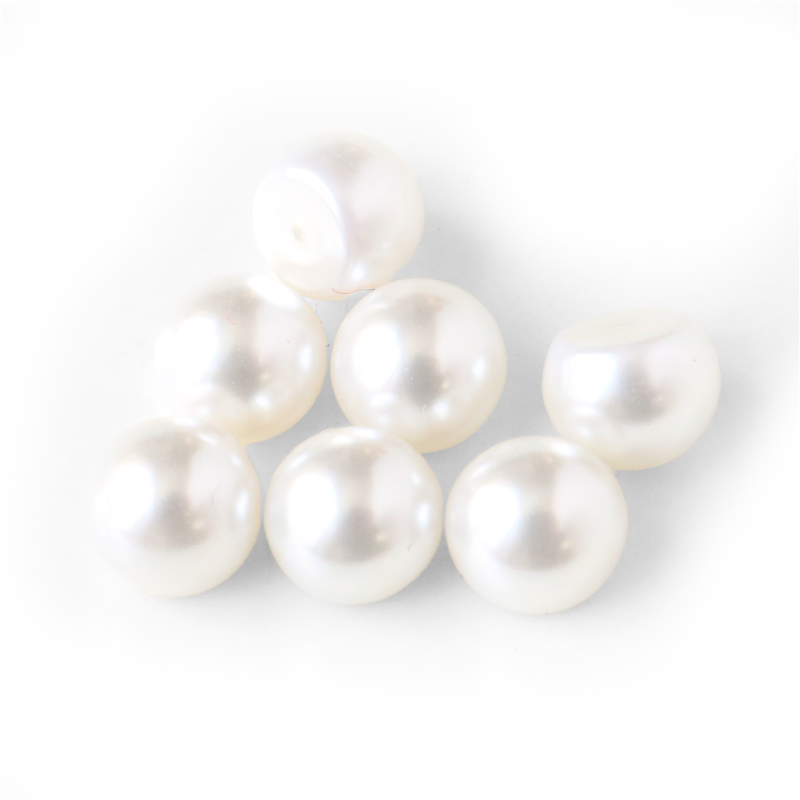 日本紐釦貿易(Nippon Chuko) スリークォーターパール 10mm 10個入 ホワイト A12-602 1袋（ご注文単位1袋）【直送品】