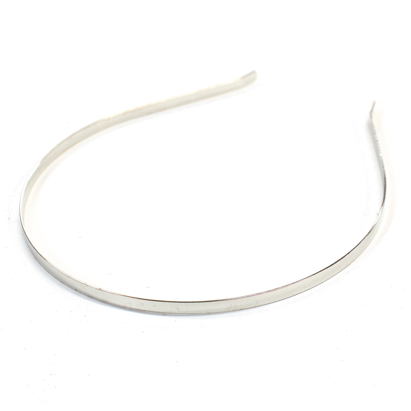 日本紐釦貿易(Nippon Chuko) カチューシャ芯 5mm 10本入 シルバー KE1144 1袋（ご注文単位1袋）【直送品】