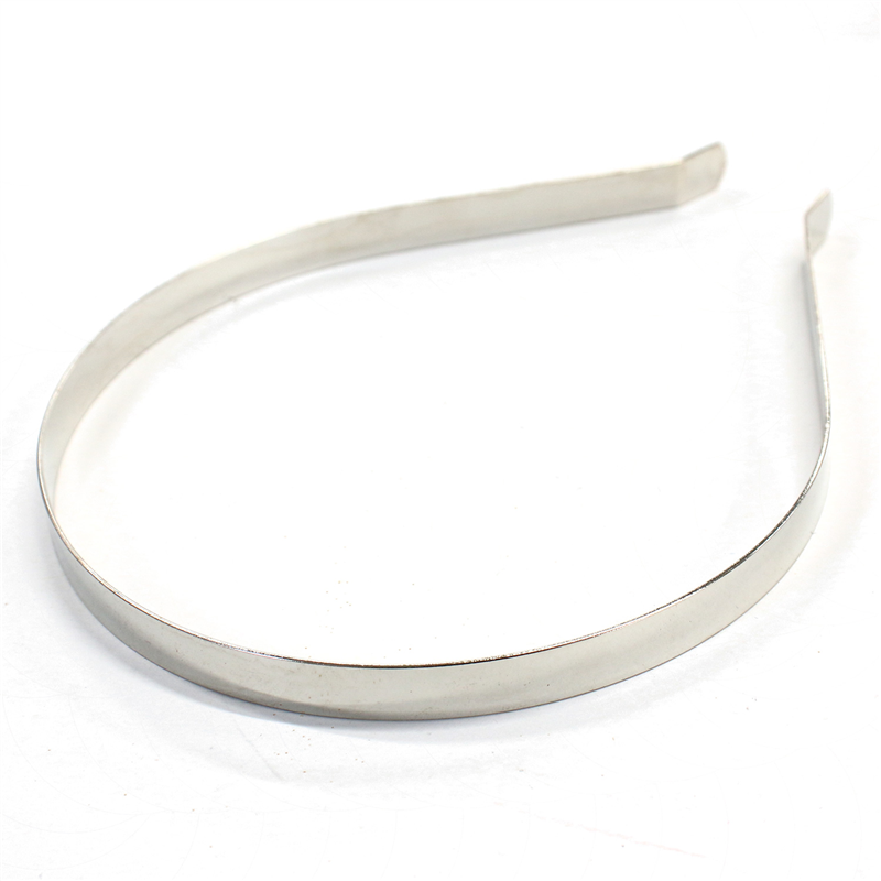 日本紐釦貿易(Nippon Chuko) カチューシャ芯 10mm 10本入 シルバー KE1146 1袋（ご注文単位1袋）【直送品】