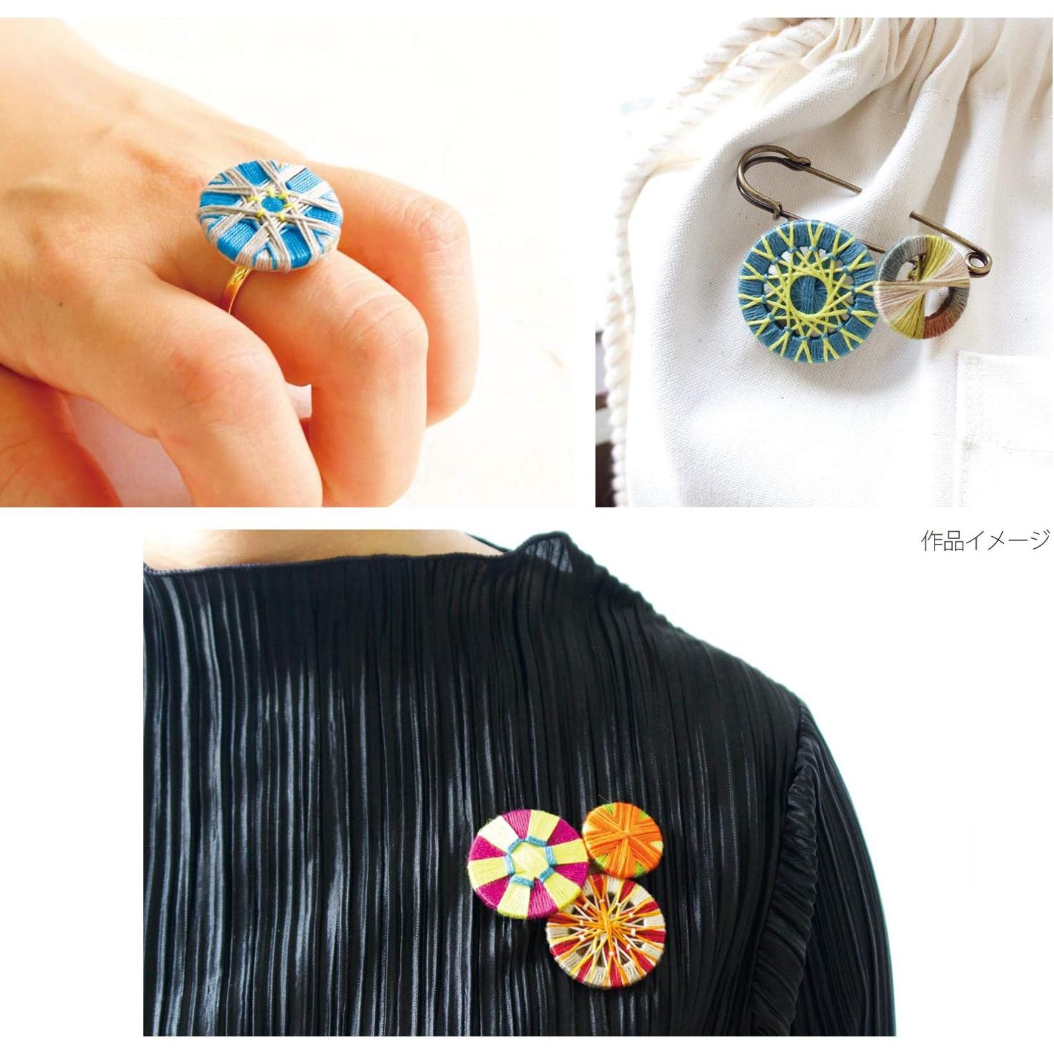 日本紐釦貿易 糸ボタンベース プラスチック製 36mm 透明 2個 SGM-SB36 （ご注文単位1束）【直送品】