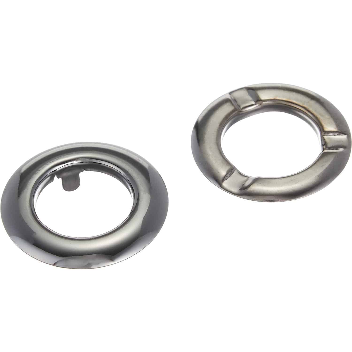 日本紐釦貿易 ツメ式ハトメ 小 ブラックニッケル 2組入 F5-403 （ご注文単位1束）【直送品】