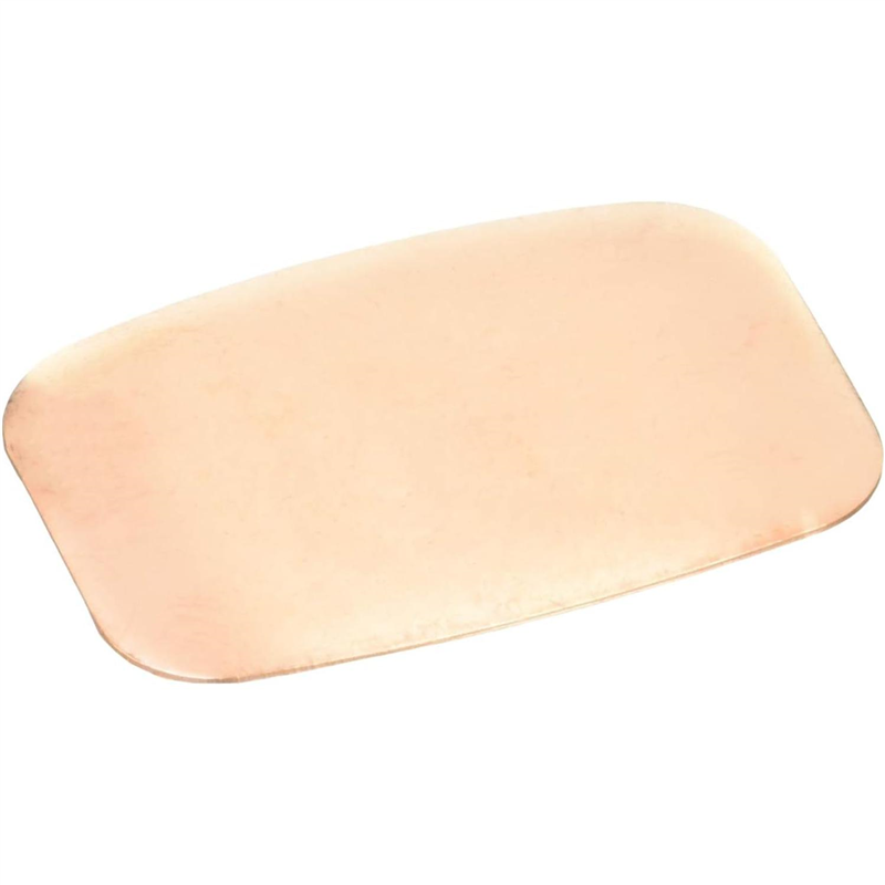 日本紐釦貿易 ピルケース用 銅板 A8-30.31用 W5×H4cm ブロンズ A7-19 1枚（ご注文単位1枚）【直送品】