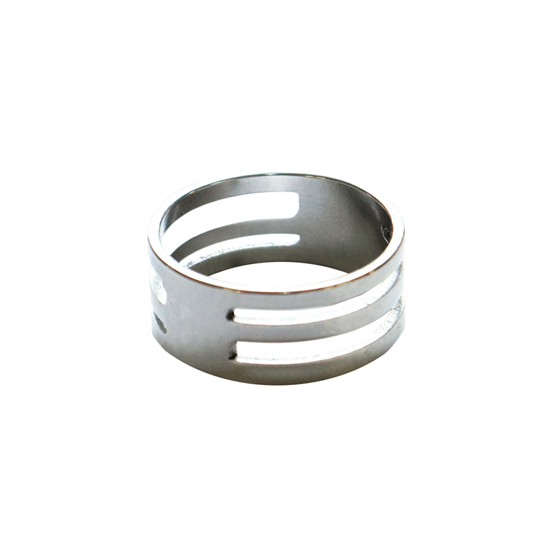 日本紐釦貿易(Nippon Chuko)NBK 指カン 12号サイズ シルバー KE1421 1個（ご注文単位1個）【直送品】