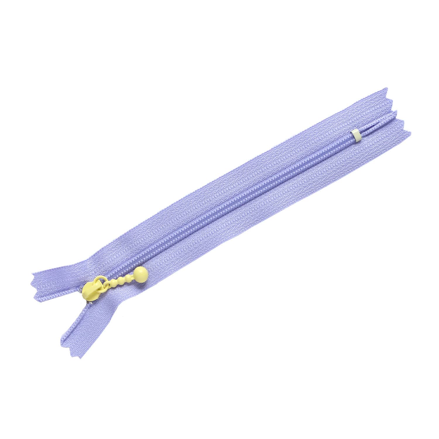 日本紐釦貿易 Y.K.K ポーチ用カラフルファスナー パープル×レモン 14cm 5本 3CF14-CO19 (ご注文単位1束)【直送品】