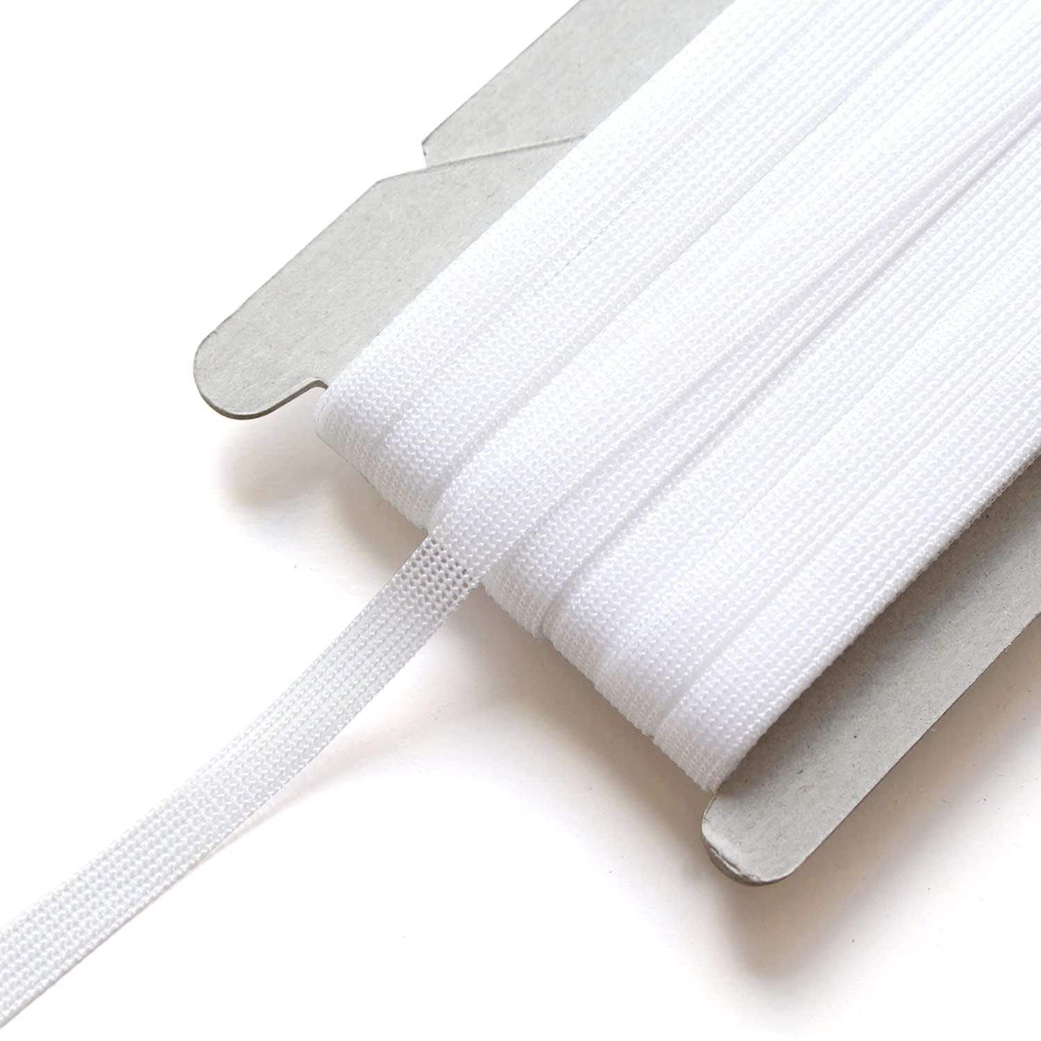 日本紐釦貿易 YKK ノンレッチテープ 6mm巾×50m 白 TNO3-06-W （ご注文単位1巻）【直送品】